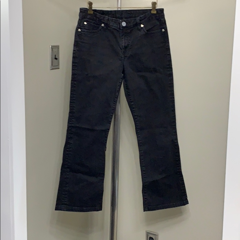 Kut from the Kloth black bootcut jeans